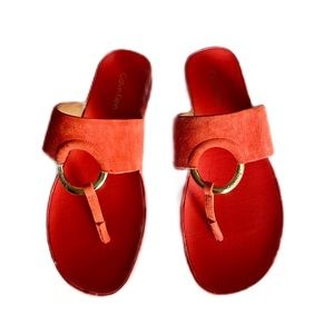 Velvet Calvin Klein sandals